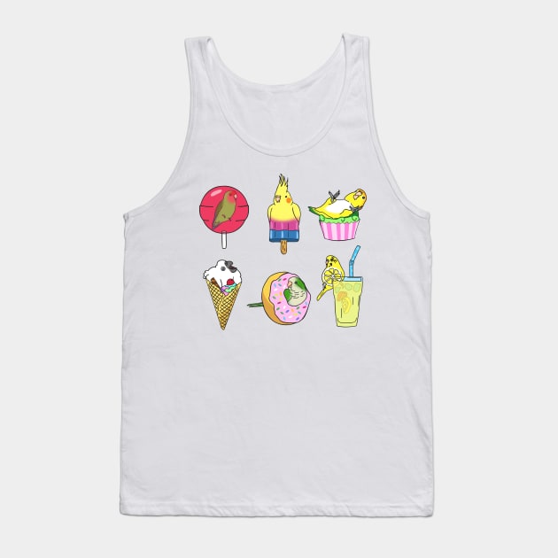 sweet birbs Tank Top by FandomizedRose